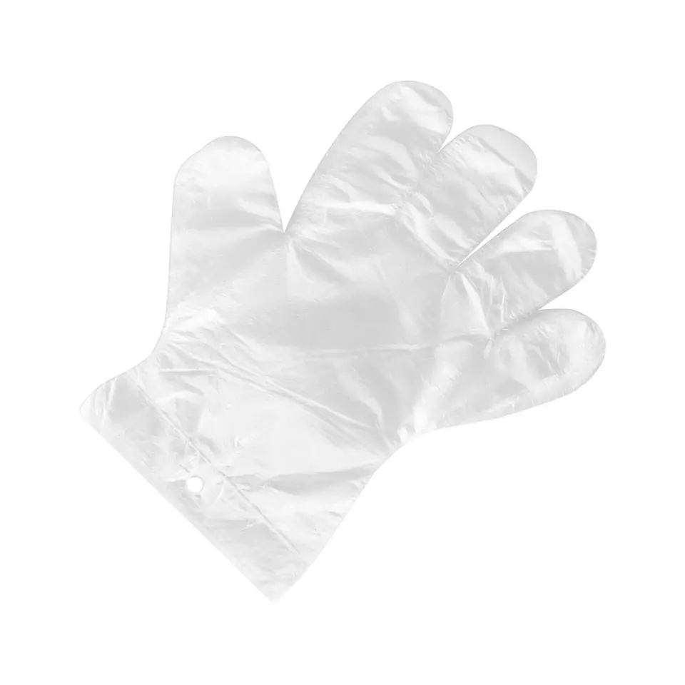 ⁨Disposable foil gloves (skidding) 1kpl.=100pcs.⁩ at Wasserman.eu