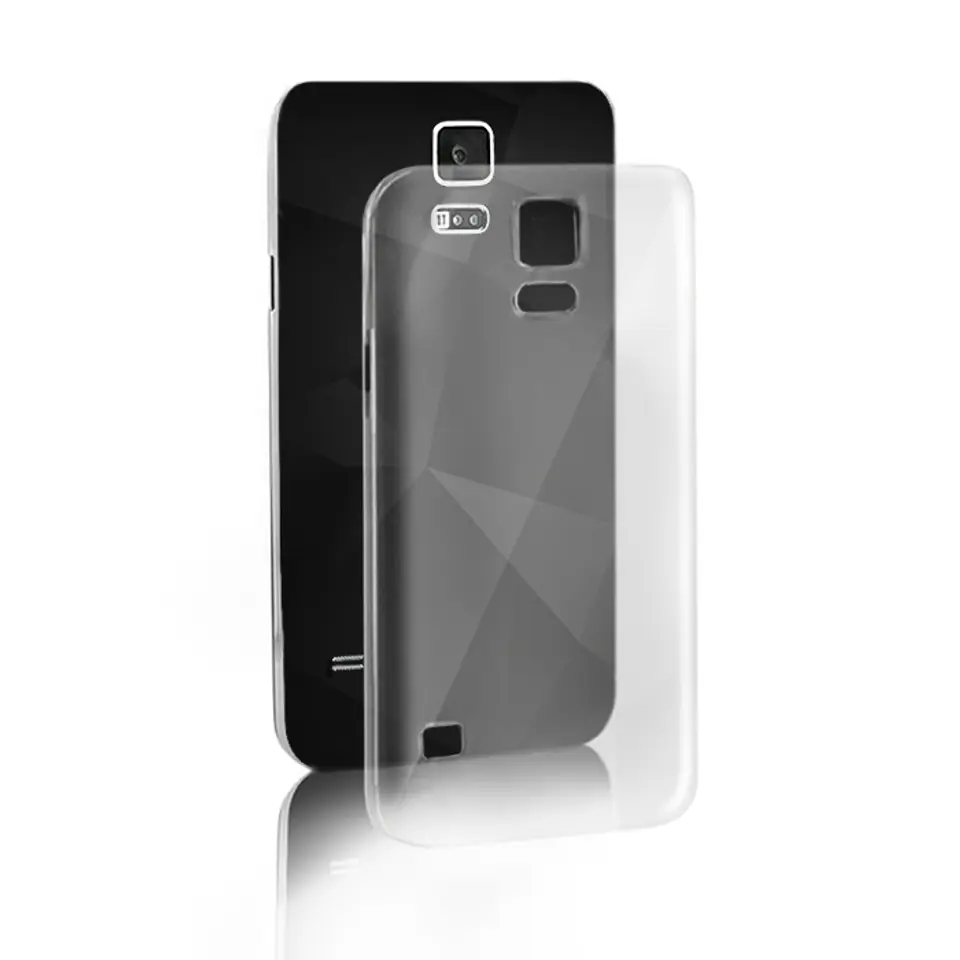 ⁨Qoltec Case for Samsung Galaxy S3 mini | i8190 | Silicone (0NC)⁩ at Wasserman.eu