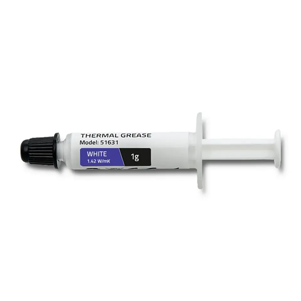 ⁨Qoltec Thermal paste 1.42 W/m-K | 1g | White (0NC)⁩ at Wasserman.eu