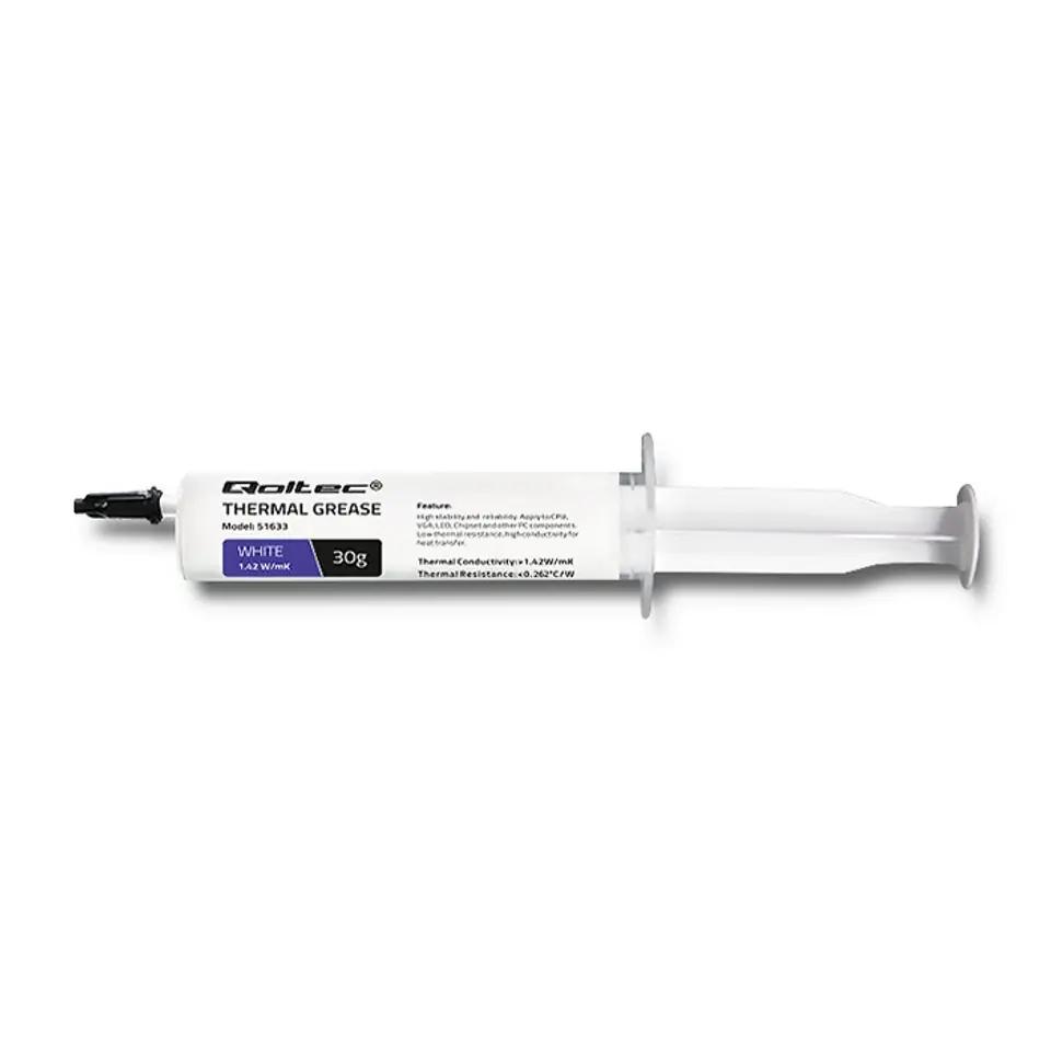 ⁨Thermal grease 1.42W/m-K 30g white⁩ at Wasserman.eu