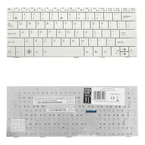 ⁨Qoltec Keyboard for Asus EPC Shell (0NC)⁩ at Wasserman.eu