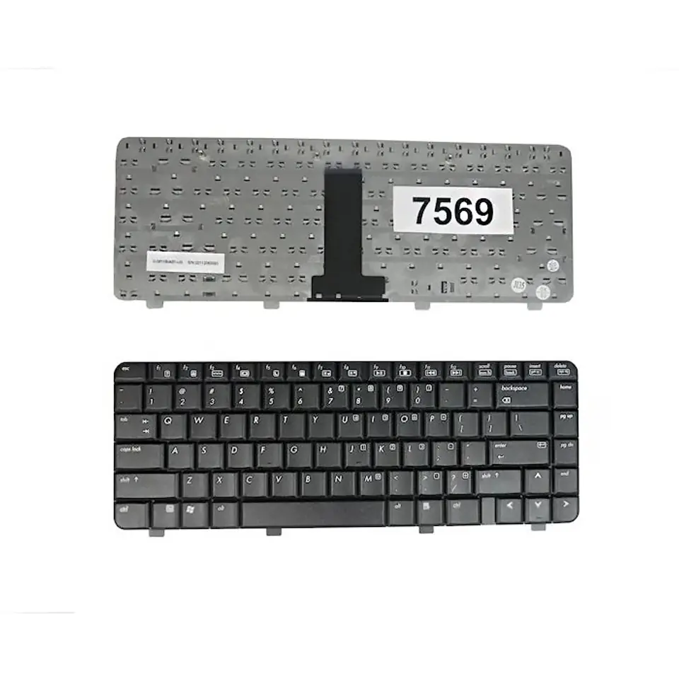 ⁨Qoltec Keyboard for HP DV2000 | V3000 | black (0NC)⁩ at Wasserman.eu