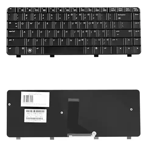 ⁨Qoltec Keyboard for HP DV4-1000 | black (0NC)⁩ at Wasserman.eu