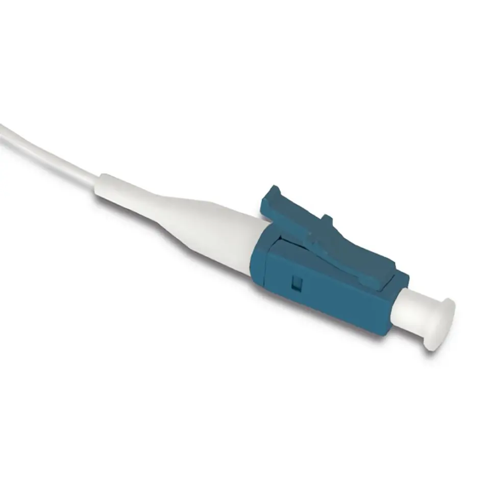 ⁨Qoltec Pigtail światłowodowy LC/UPC | Singlemode | 9/125 | G652D | 1m (0NC)⁩ w sklepie Wasserman.eu