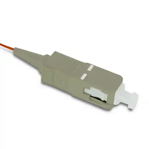 ⁨Qoltec Pigtail światłowodowy SC/UPC | Multimode | 50/125 | OM2 | 2m⁩ w sklepie Wasserman.eu