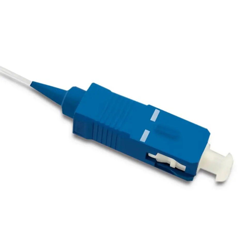 ⁨Qoltec Fiber Optic Pigtail SC/UPC | Singlemode | 9/125 | G657A | 1m (0NC)⁩ at Wasserman.eu