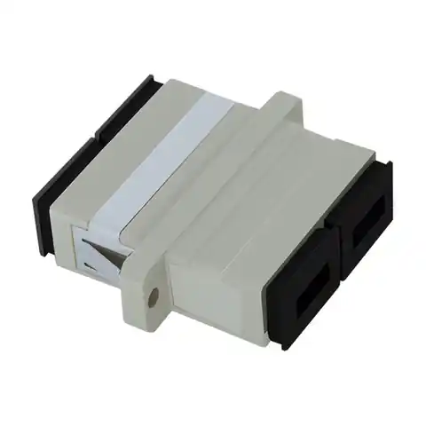 ⁨Qoltec Adapter światłowodowy SC/UPC | Duplex | Multimode (0NC)⁩ w sklepie Wasserman.eu