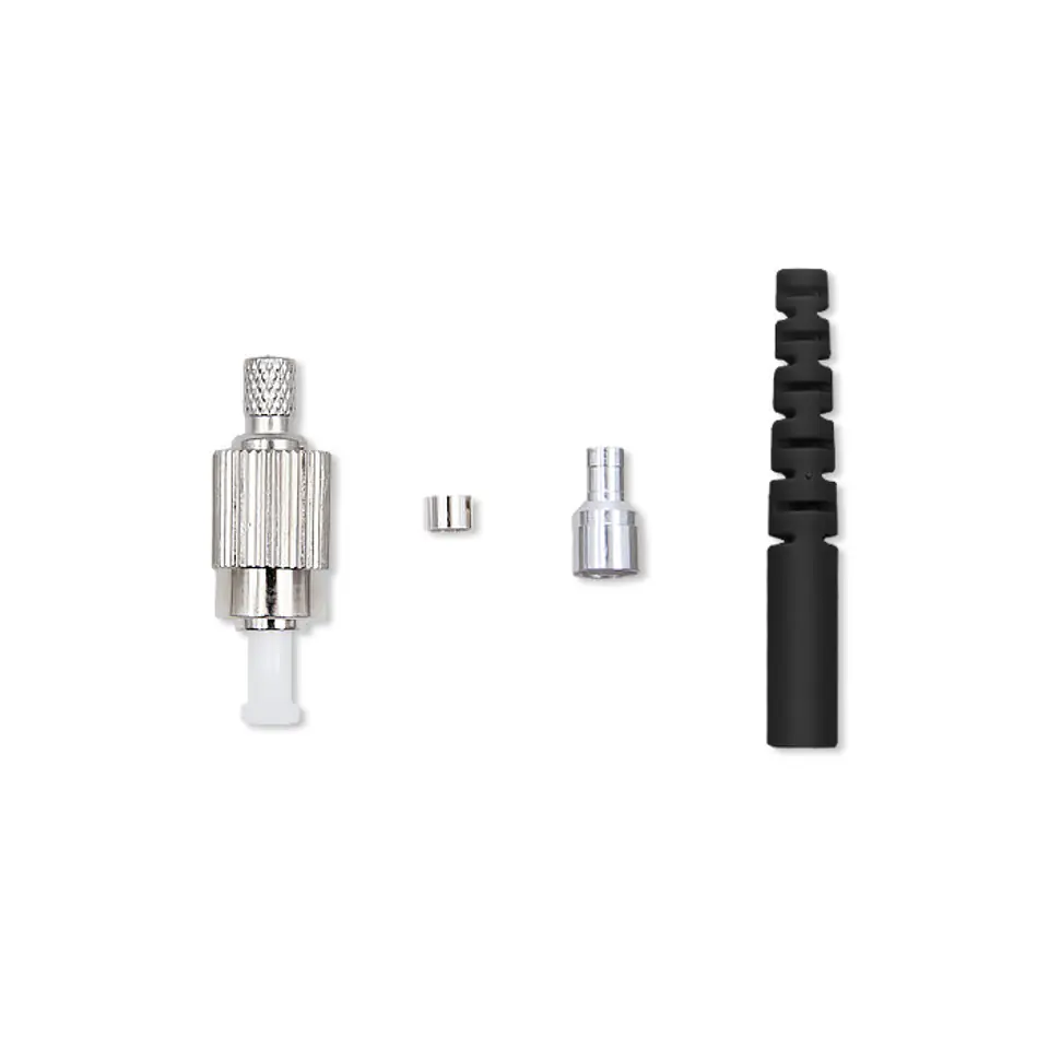 ⁨Qoltec Fiber Optic Connector FC | Multimode | 2.0mm | Mounting kit | 200pcs. (0NC)⁩ at Wasserman.eu