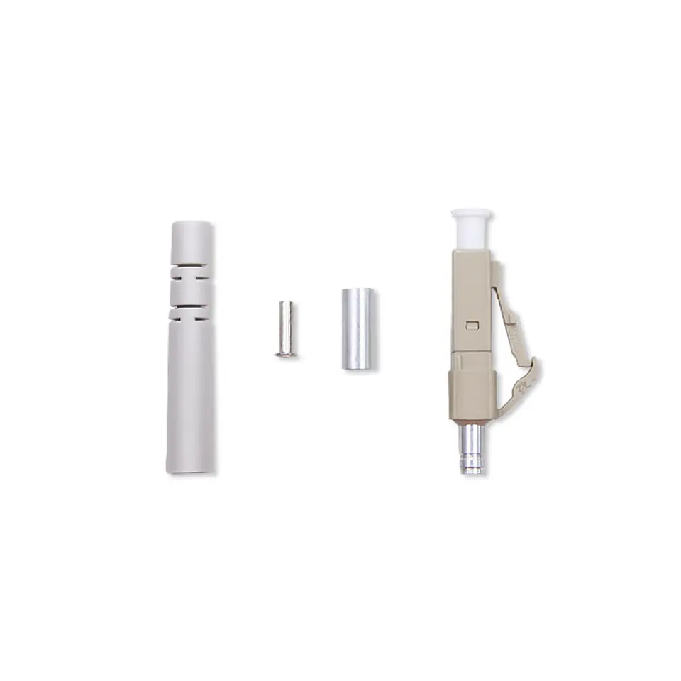 ⁨Qoltec Złącze światłowodowe LC Multimode 3.0mm Zestaw montażowy 200szt.⁩ w sklepie Wasserman.eu