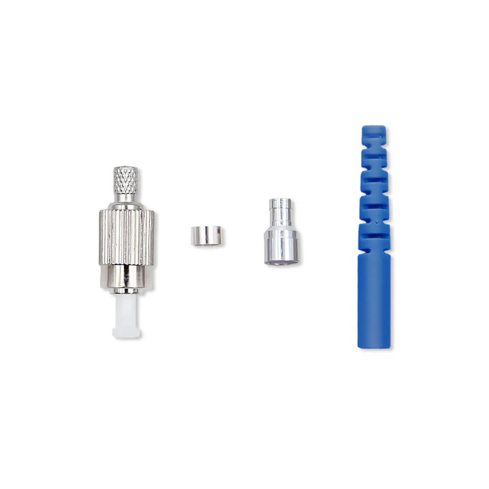 ⁨Qoltec Fiber Optic Connector FC/PC | Singlemode | 3.0mm | Mounting kit | 200pcs. (0NC)⁩ at Wasserman.eu