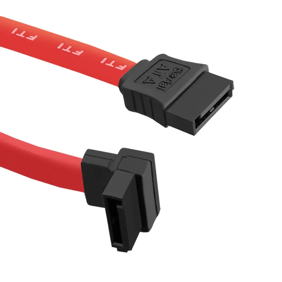 ⁨Qoltec SATA S | cable R/A | 0.5m (0NC)⁩ at Wasserman.eu