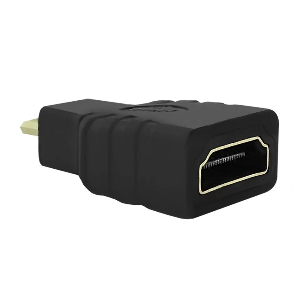 ⁨Qoltec Adapter HDMI A żeński | Micro HDMI D męski (0NC)⁩ w sklepie Wasserman.eu