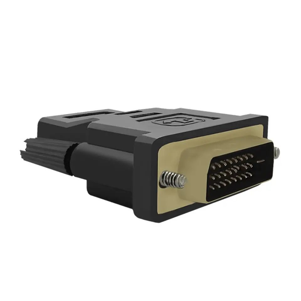 ⁨Qoltec Adapter HDMI A żeńska | DVI (24+1) męska (0NC)⁩ w sklepie Wasserman.eu