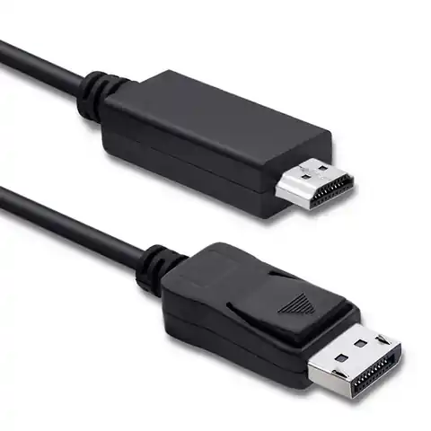 ⁨Qoltec DisplayPort v1.1 męski | HDMI męski | 4K | 2m (0NC)⁩ w sklepie Wasserman.eu