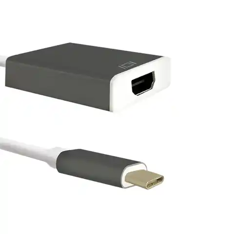 ⁨Qoltec Adapter USB 3.1 Typ C męski | HDMI A żeński (0NC)⁩ w sklepie Wasserman.eu
