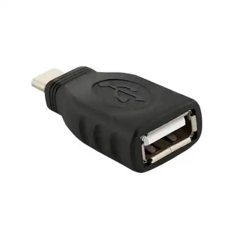 ⁨Qoltec Adapter USB 3.1 Type C male | USB 2.0 A female (0NC)⁩ at Wasserman.eu