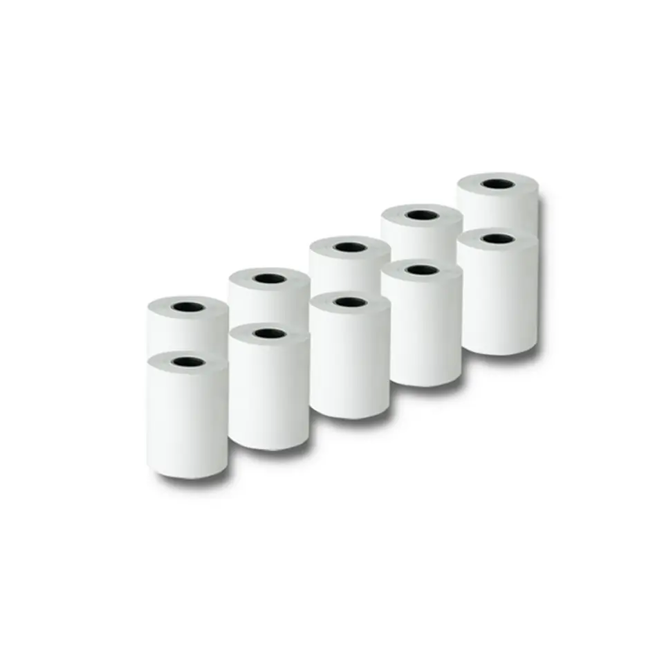 ⁨Qoltec Thermal roller 57 x 15 | 55g/m2 | 10pcs. | BPA free (0NC)⁩ at Wasserman.eu