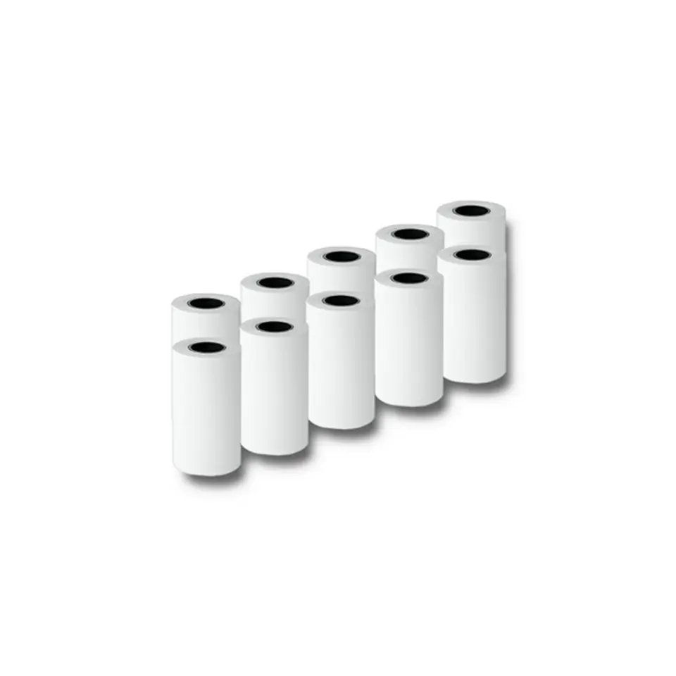 ⁨Qoltec Rolka termiczna 57 x 7 | 55g/m2 | 10szt. | BPA free (0NC)⁩ w sklepie Wasserman.eu