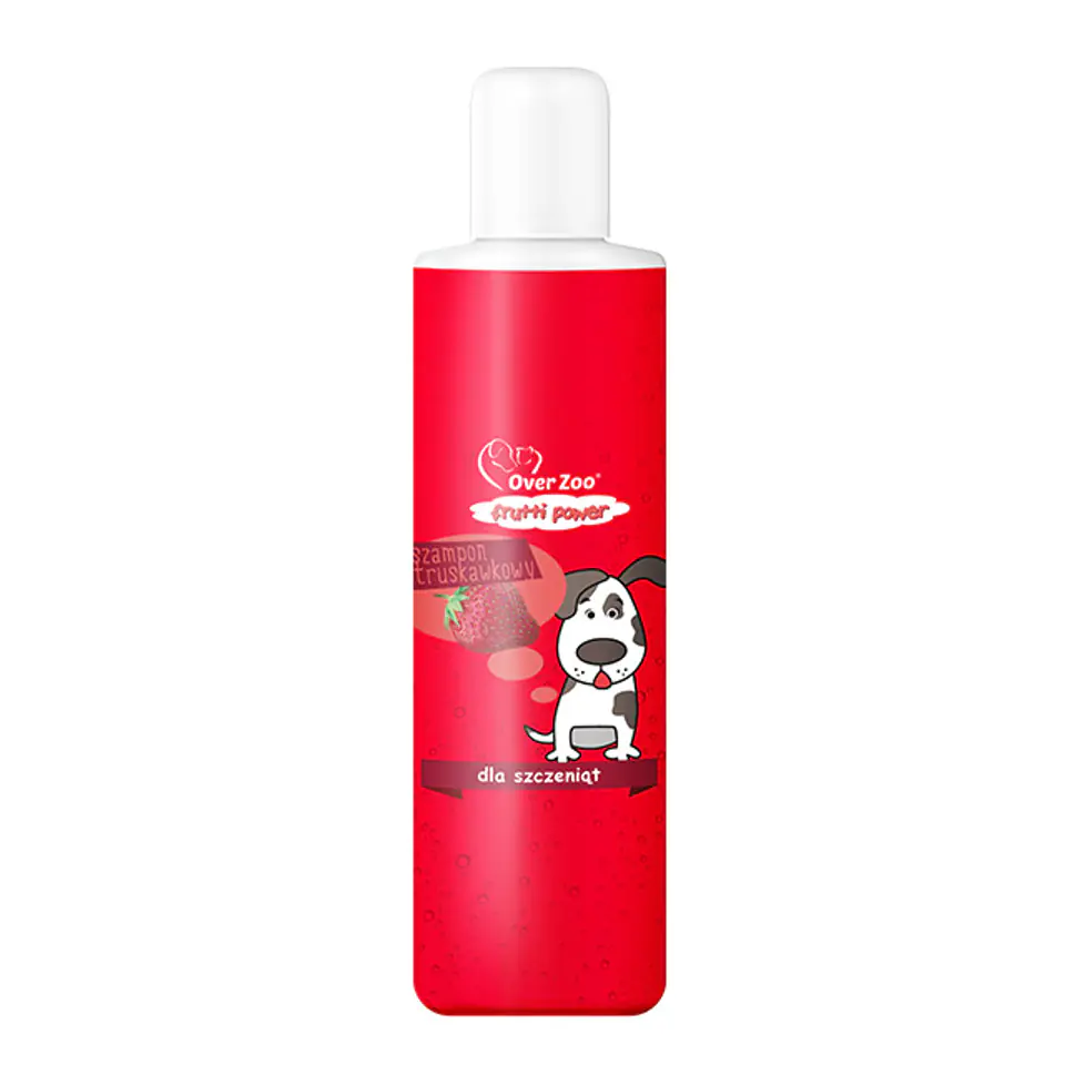 OVERZOO SZAMPON TRUSKAWKA 200 ml w sklepie Wasserman.eu