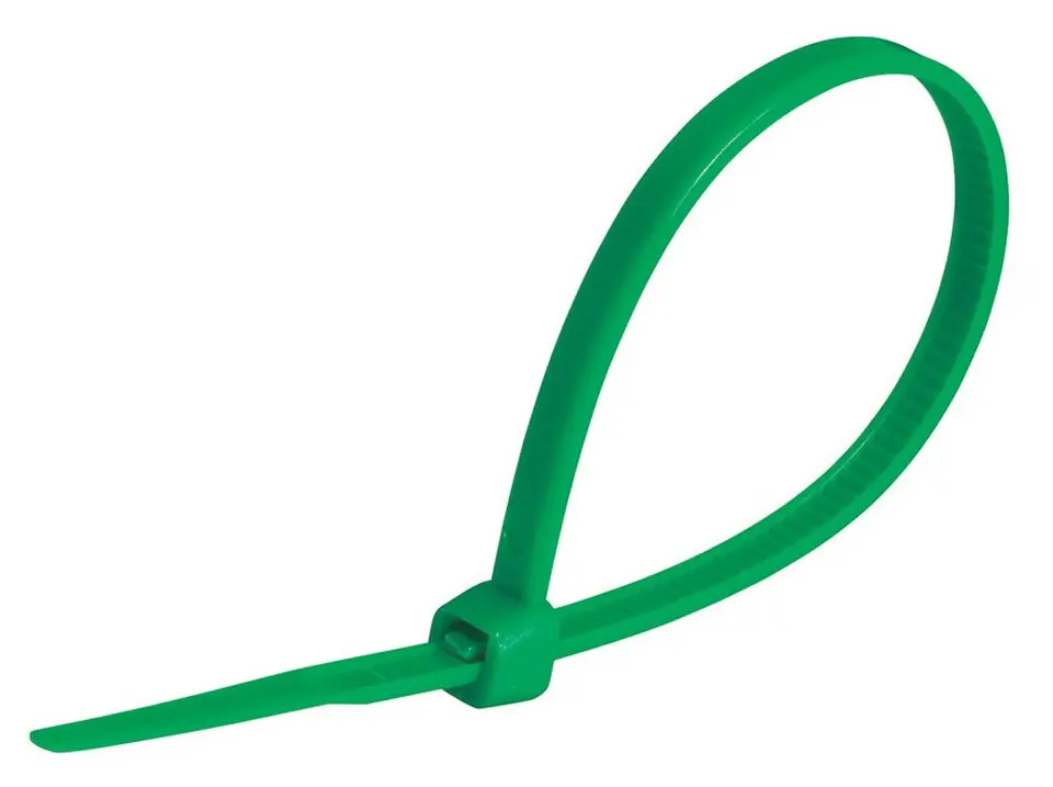 ⁨cable tie SPACE 100x2,5mm, green⁩ at Wasserman.eu