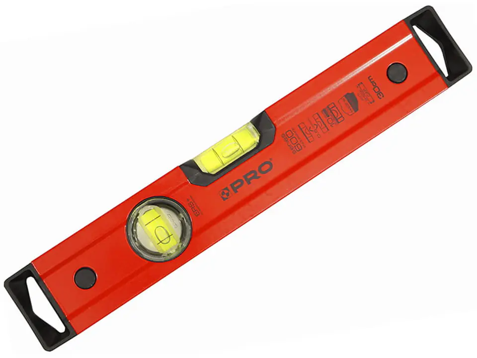 ⁨PRO spirit level vertical and horizontal spirit level (30 cm)⁩ at Wasserman.eu