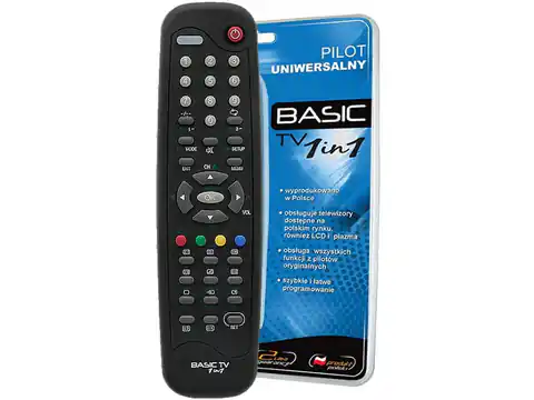 ⁨Mak Basic universal remote control for all televisions⁩ at Wasserman.eu
