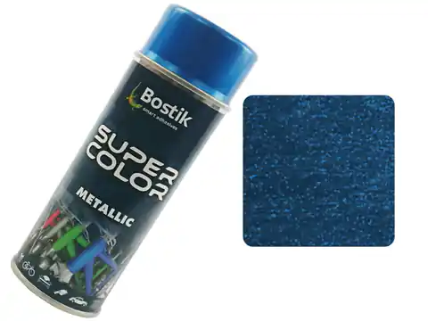 ⁨Farba w sprayu metaliczna 400 ml (Niebieski)⁩ w sklepie Wasserman.eu