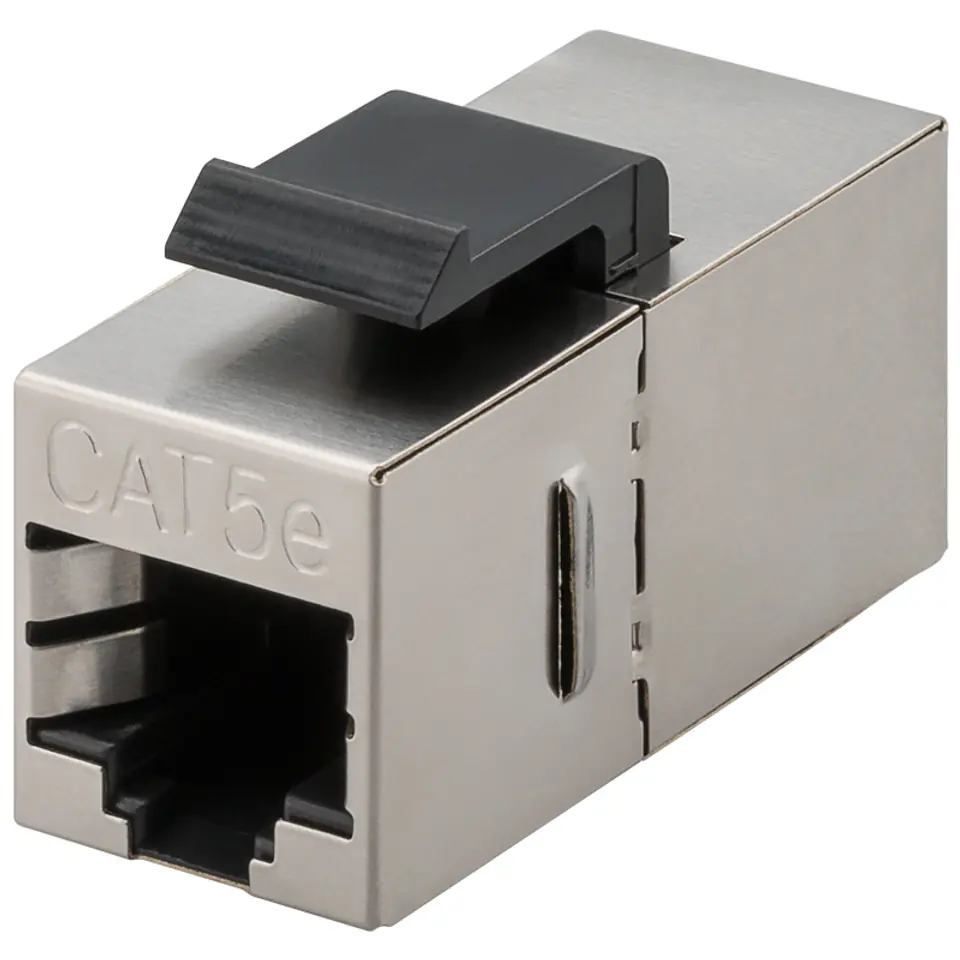 ⁨Keystone RJ45 CAT 5e STP connector shielded⁩ at Wasserman.eu