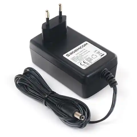 ⁨Switching power supply for CCTV cameras 12V 2 A 5,5/2,1mm⁩ at Wasserman.eu