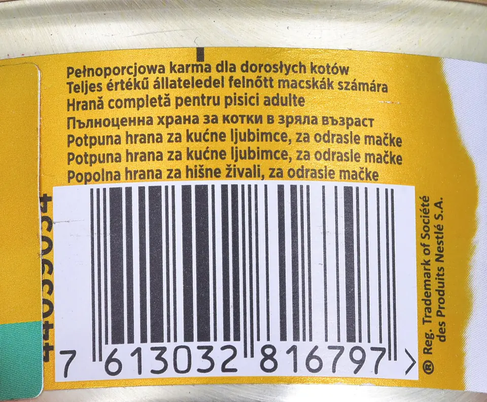 ⁨Gourmet Gold mokra karma dla kota z królikiem 85g⁩ w sklepie Wasserman.eu