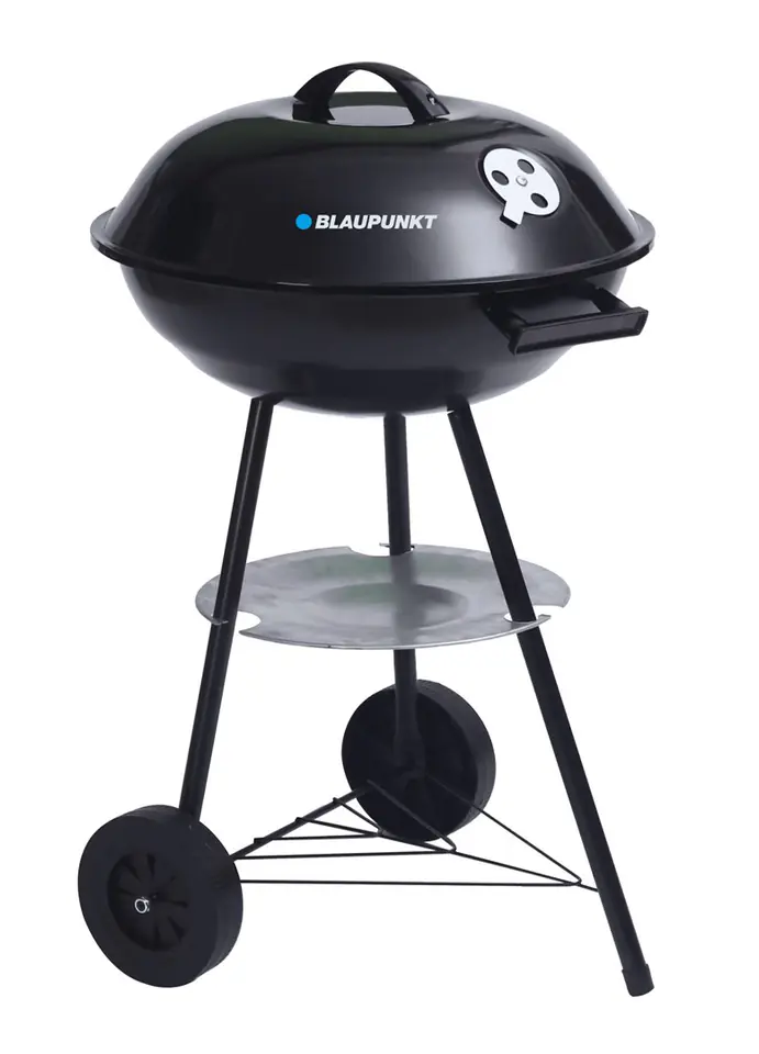 Grill okrągły z pokrywą Blaupunkt GC301, czarny w sklepie Wasserman.eu