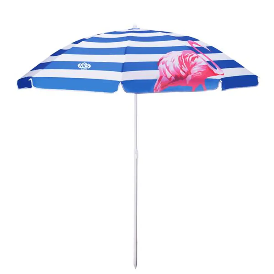 ⁨NC7811 BEACH UMBRELLA 180 CM NILS CAMP⁩ at Wasserman.eu