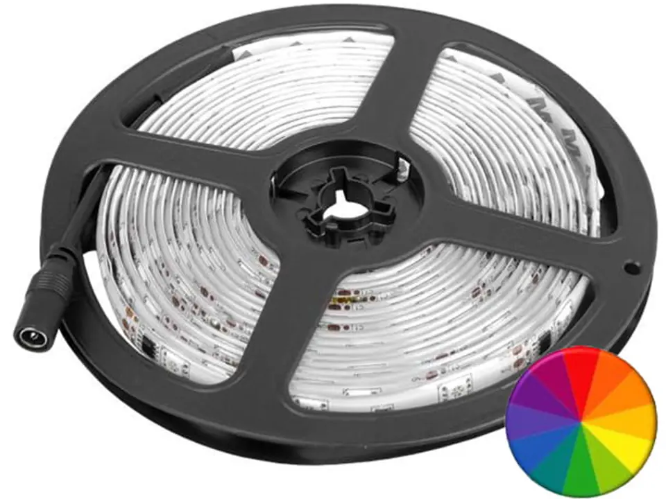 ⁨Waterproof RGB tape 5m 300xLED LXL156 multicolor⁩ at Wasserman.eu