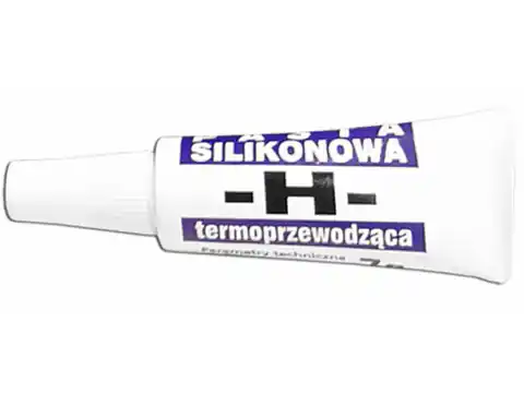 ⁨Pasta silikonowa termoprzewodząca H 7g tubka⁩ w sklepie Wasserman.eu
