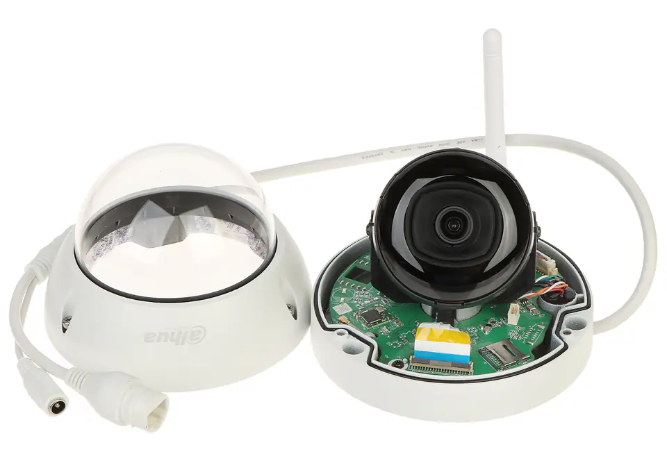 ⁨KAMERA WANDALOODPORNA IP IPC-HDBW1230DE-SW-0280B Wi-Fi - 1080p 2.8 mm DAHUA⁩ w sklepie Wasserman.eu