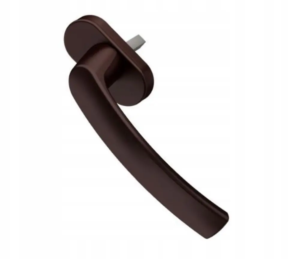 ⁨PVC WINDOW HANDLE METAL BROWN⁩ at Wasserman.eu