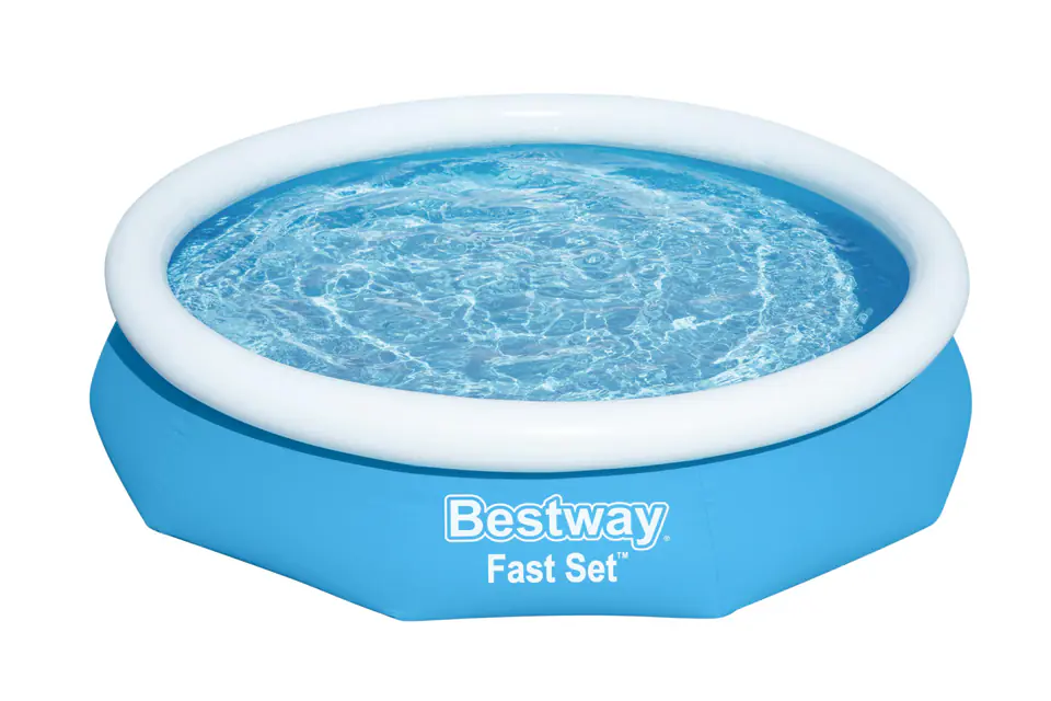 ⁨Bestway 57458 Basen rozporowy Fast Set z pompą filtracyjną 3.05m x 66cm⁩ w sklepie Wasserman.eu