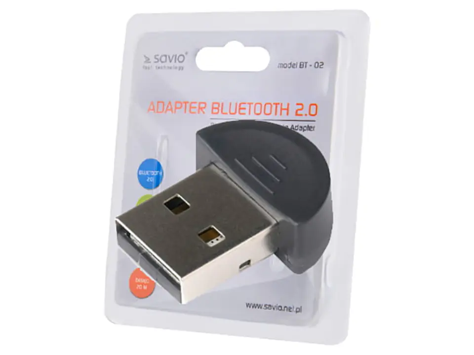 ⁨Adapter komputerowy Bluetooth BT-02 USB⁩ w sklepie Wasserman.eu