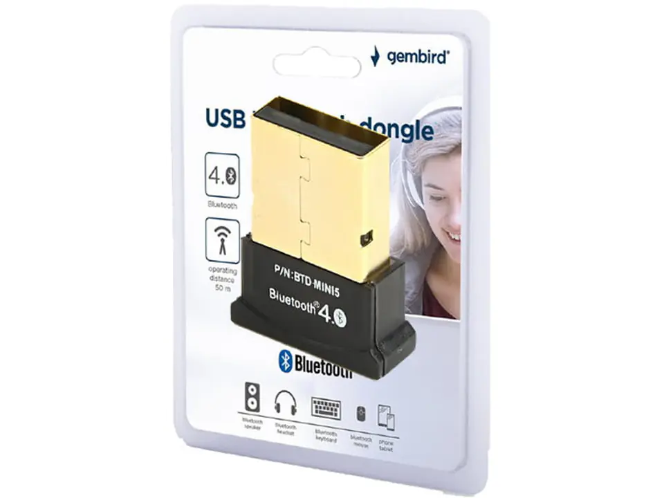 ⁨Bluetooth nano USB adapter v 4.0 BTD-MINI5⁩ at Wasserman.eu