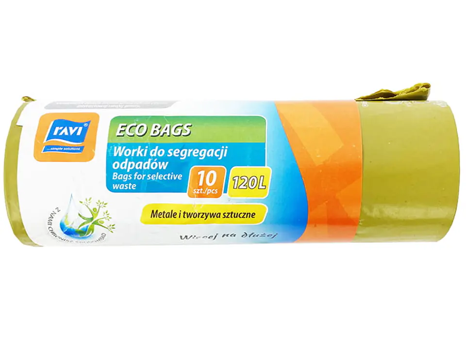 120L Ravi Müllsäcke für Plastikfarbe (Gelb) im Wasserman.eu