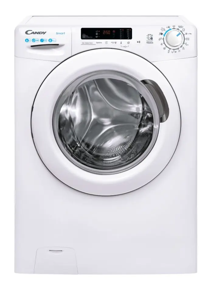 Candy Smart CS4 1262DE/1-S washing machine Front-load 6 kg 1200 RPM D White at Wasserman.eu