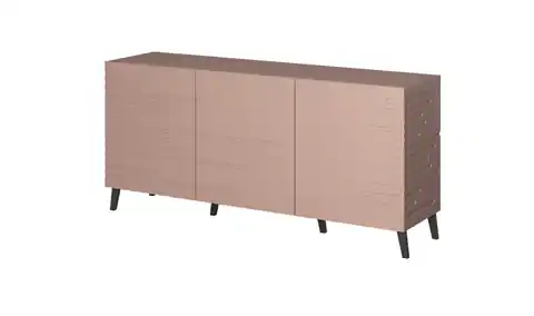 ⁨Nova chest of drawers 155x40x72 Pink Mat⁩ at Wasserman.eu