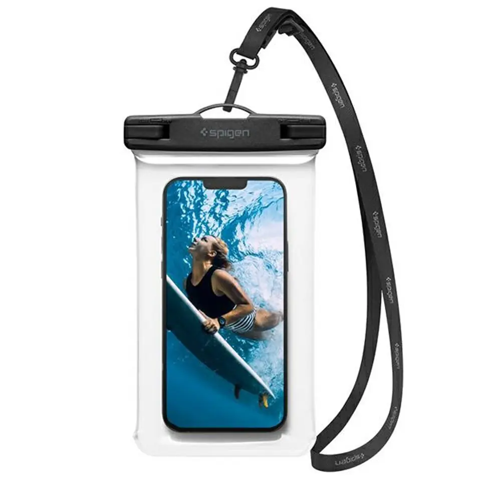 ⁨Spigen Waterproof Case A601 Universal Transparent/Crystal Clear AMP04526⁩ at Wasserman.eu