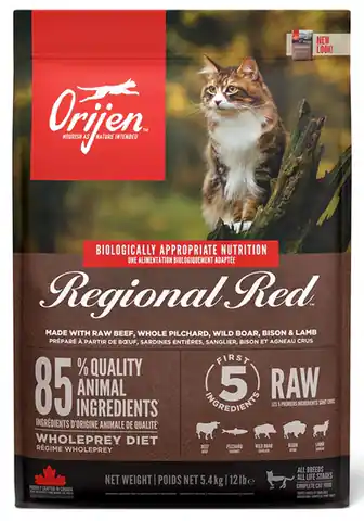 ⁨Orijen Regional Red Cat 5,4kg⁩ w sklepie Wasserman.eu