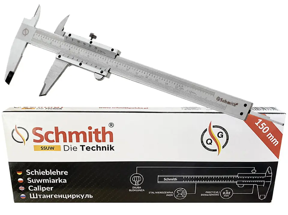 Analoger Messschieber Schmith 0.02mm im Wasserman.eu