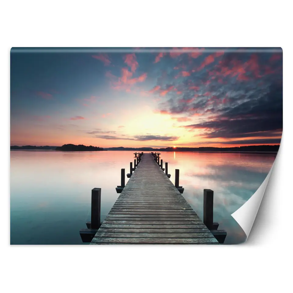 ⁨Wall mural, Water platform (Size 100x70)⁩ at Wasserman.eu