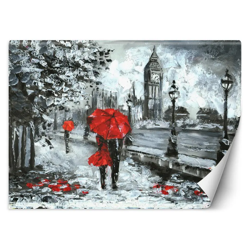 ⁨Wall mural, Walk in London (Size 400x280)⁩ at Wasserman.eu