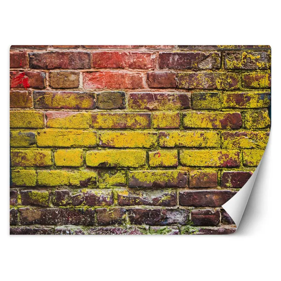 ⁨Fototapeta, Stary mur z cegieł (Rozmiar 300x210)⁩ w sklepie Wasserman.eu
