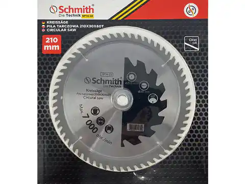⁨Schmith circular saw for wood (210 x³)⁩ at Wasserman.eu