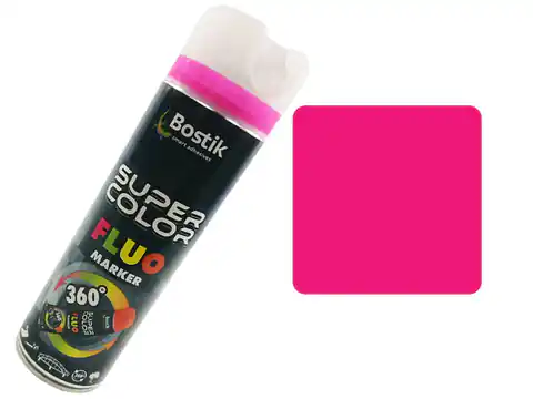 ⁨Fluorescent spray paint 500ml (pink)⁩ at Wasserman.eu